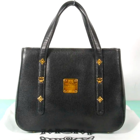MCM Handbags - MCM Leather Tote Bag Authentic + Dust Bag 🌹❤️🌹